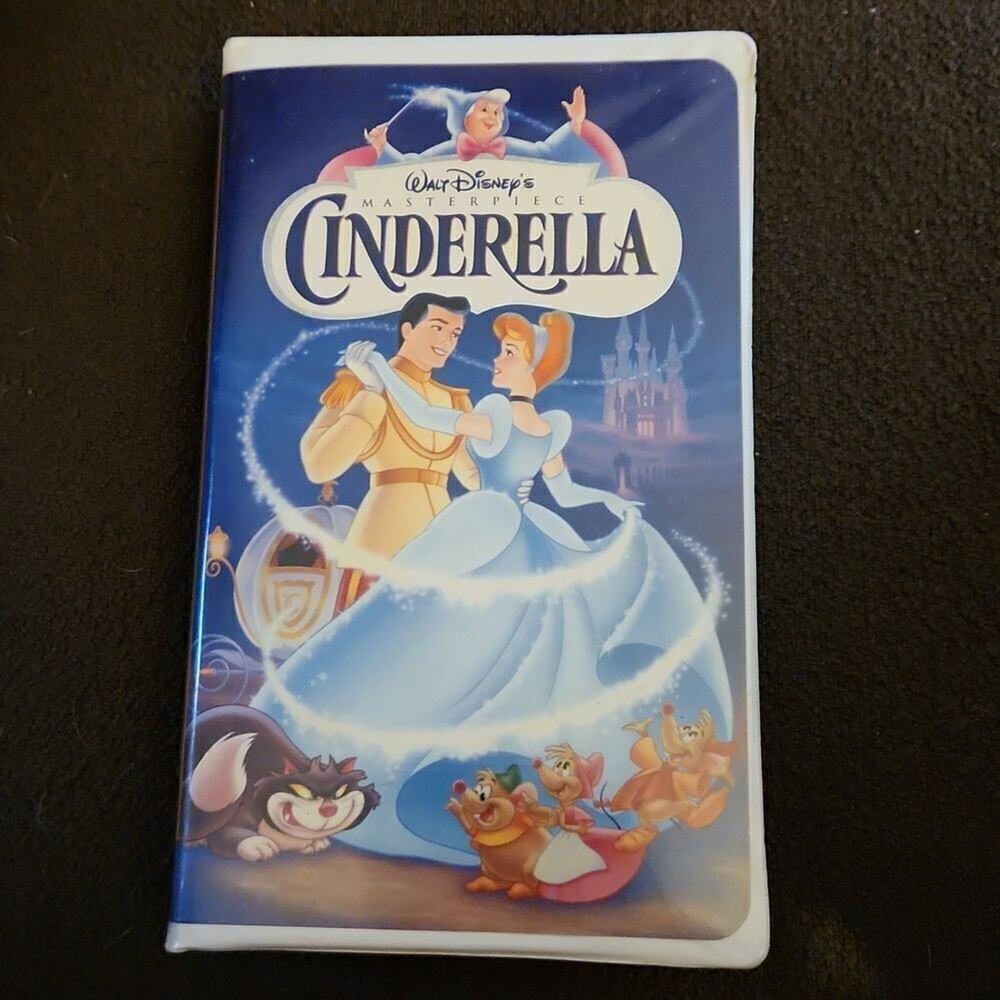 Walt Disney's Masterpiece "Cinderella" VHS home video